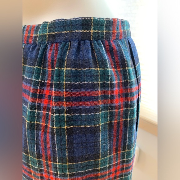 Allison Tartan 100% Virgin Wool Women’s Plaid Long/Midi Skirt. Like New size 8 - Picture 2 of 10